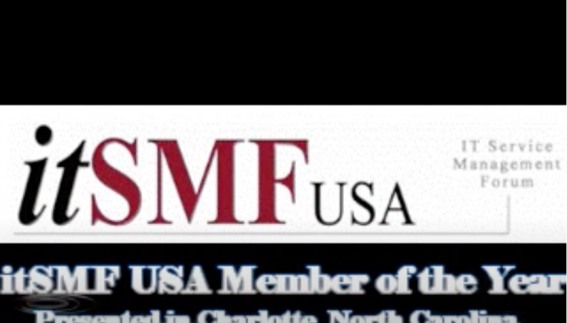 itSMF USA Member of the Year